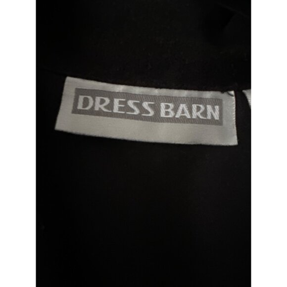 VTG Dressbarn Wool Leather Vest Women S Embroidered Front Plaid Back Cottagecore - Picture 3 of 7